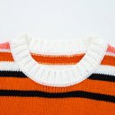  Mirissa Shoulder Cropped Pullover Sweater