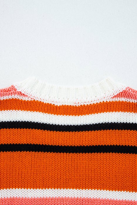 Mirissa Shoulder Cropped Pullover Sweater