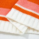  Mirissa Shoulder Cropped Pullover Sweater