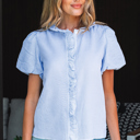  Monica Short Bubble Sleeve Shirt