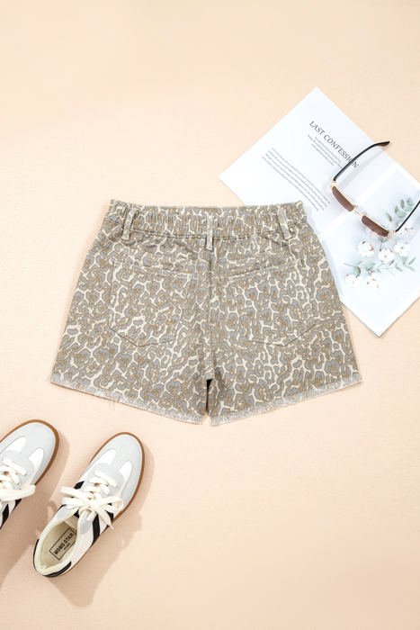 Moriah Edge Print Shorts