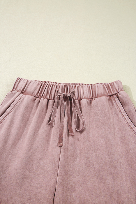 Murphy Leg Patchwork Drawstring Pants