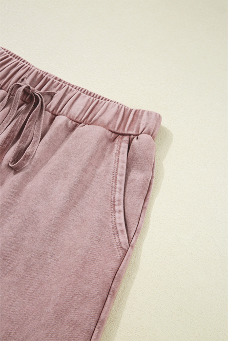 Murphy Leg Patchwork Drawstring Pants