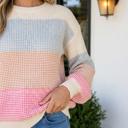  Mya Sleeve Pullover Sweater Long Sleeve Top