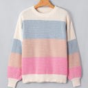  Mya Sleeve Pullover Sweater Long Sleeve Top