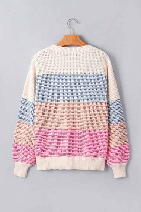 Mya Sleeve Pullover Sweater Long Sleeve Top