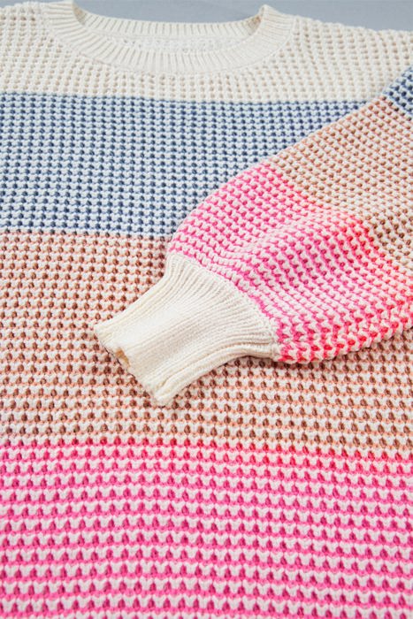 Mya Sleeve Pullover Sweater Long Sleeve Top