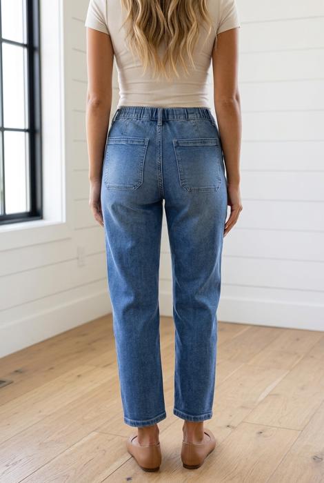 Mylah Length Casual Jeans
