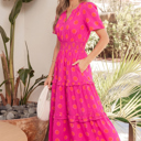  Myra High Waist Midi Dress