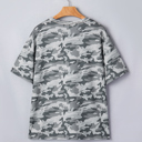  Nala Print Raw Edge Tee