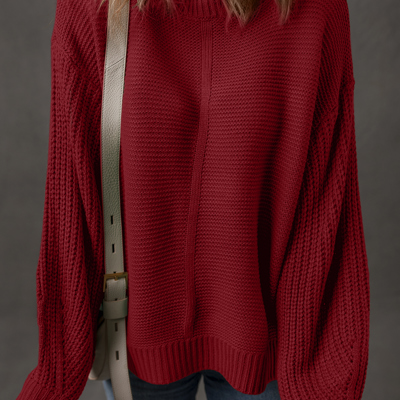 Natalia Drop Shoulder Loose Sweater