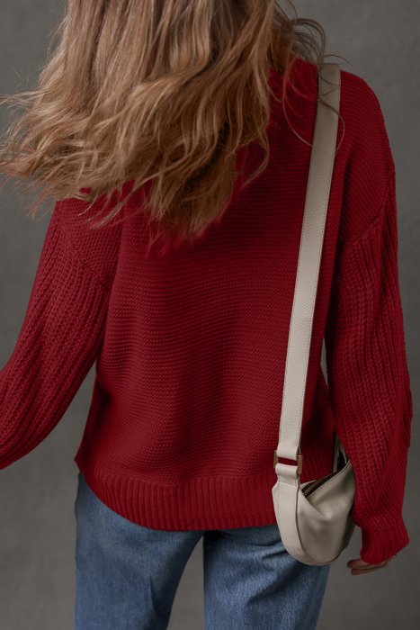 Natalia Drop Shoulder Loose Sweater