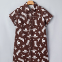 Natalia Edge Down Short Dress
