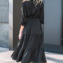  Natasha Sleeve Tiered Maxi Dress