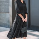  Natasha Sleeve Tiered Maxi Dress