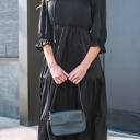  Natasha Sleeve Tiered Maxi Dress
