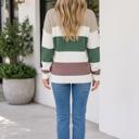  Nathalia Block Loose Sweater