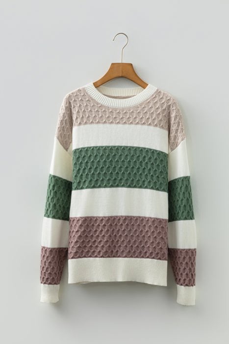 Nathalia Block Loose Sweater