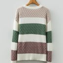  Nathalia Block Loose Sweater