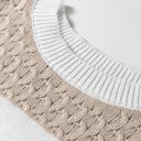  Nathalia Block Loose Sweater
