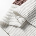  Nathalia Block Loose Sweater