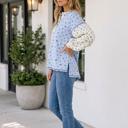  Nathalia Contrast Long Sleeve Tops