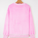  Naya Merry Graphic Plush Pullover