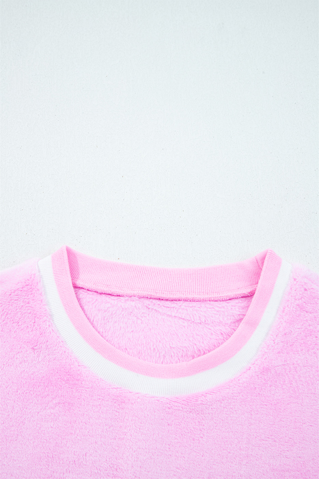 Naya Merry Graphic Plush Pullover