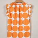  Nayeli Frilled Shift Tank Top