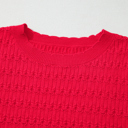  Nellie Knit Ribbed Cuffs Sweater