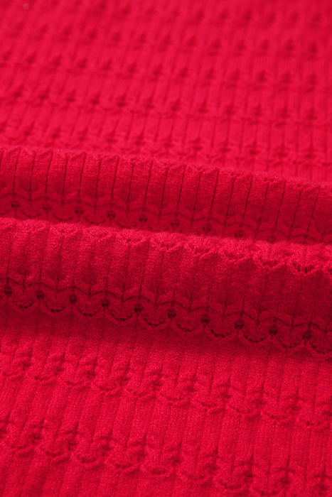Nellie Knit Ribbed Cuffs Sweater