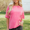  Neriah Mineral Washed Oversize Tee