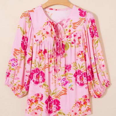 Nicole Puffy Half Sleeve Blouse