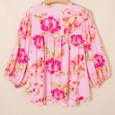  Nicole Puffy Half Sleeve Blouse