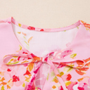  Nicole Puffy Half Sleeve Blouse