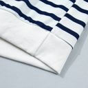 Nicole Ribbed Cuff Hem Sweatshirt