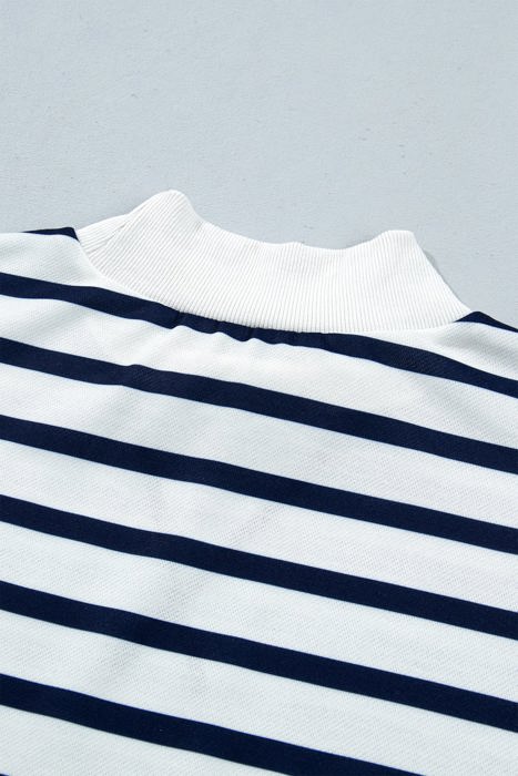 Nicole Ribbed Cuff Hem Sweatshirt