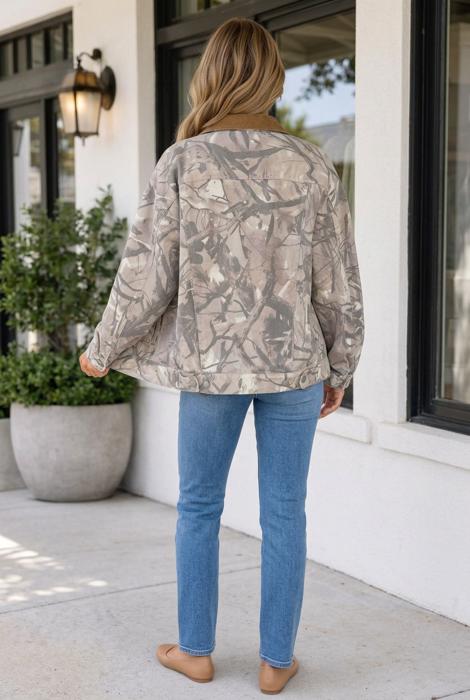 Noa Oversized Shift Silhouette Jacket