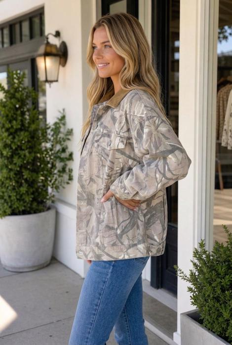 Noa Oversized Shift Silhouette Jacket
