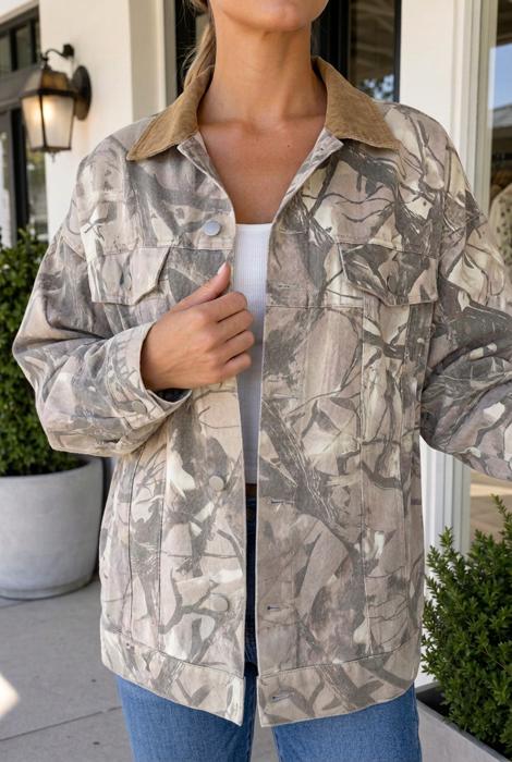 Noa Oversized Shift Silhouette Jacket