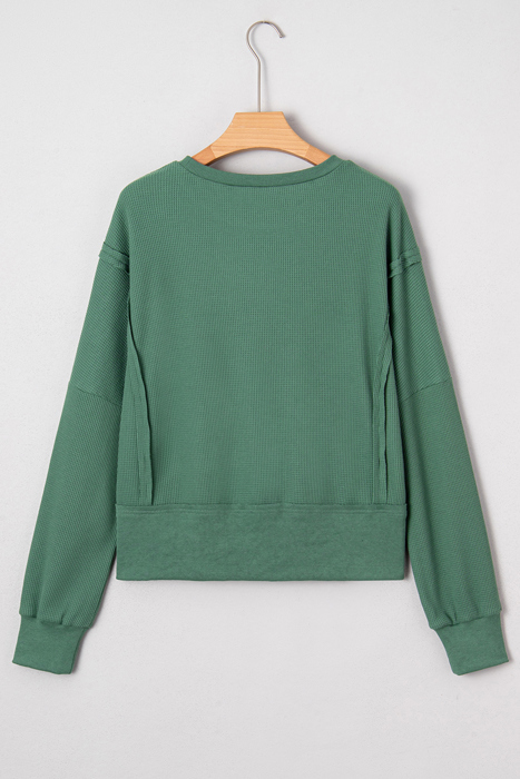 Noah Ribbed Drop Shoulder Sweatshirt