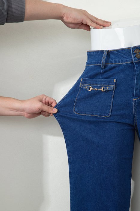 Noelle Patched Wide Leg Pants