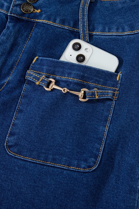Noelle Patched Wide Leg Pants