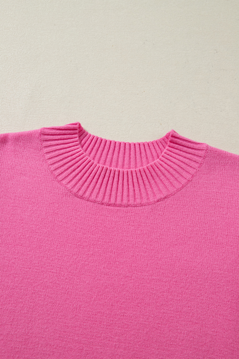 Noelle Ruffle Short Sleeve Sweater