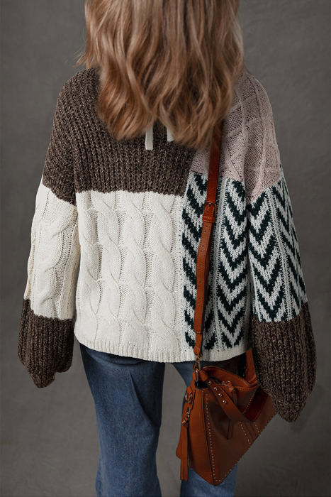 Norah Knotted Loose Fit Sweater