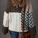 Norah Knotted Loose Fit Sweater