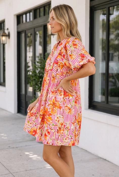 Norah Loose Mini Dress