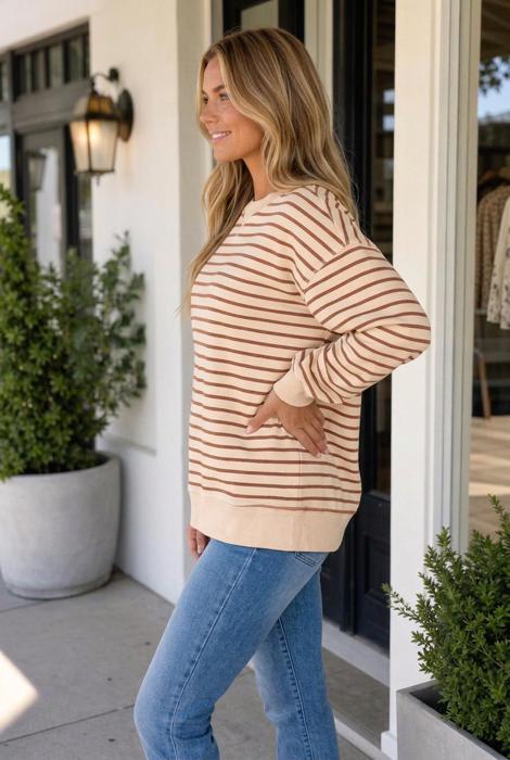 Normah Detail Baggy Sweatshirt