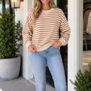  Normah Detail Baggy Sweatshirt