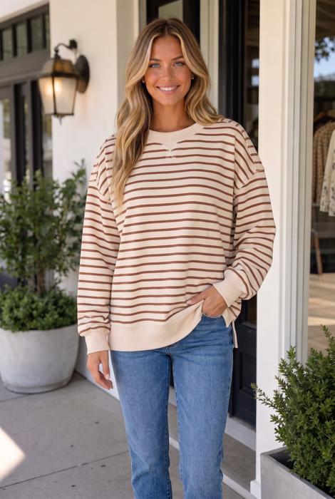 Normah Detail Baggy Sweatshirt